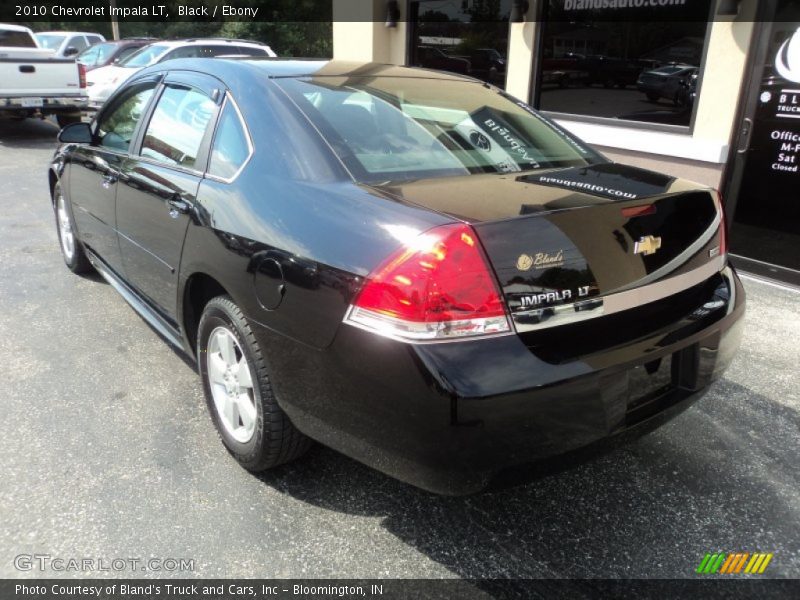 Black / Ebony 2010 Chevrolet Impala LT
