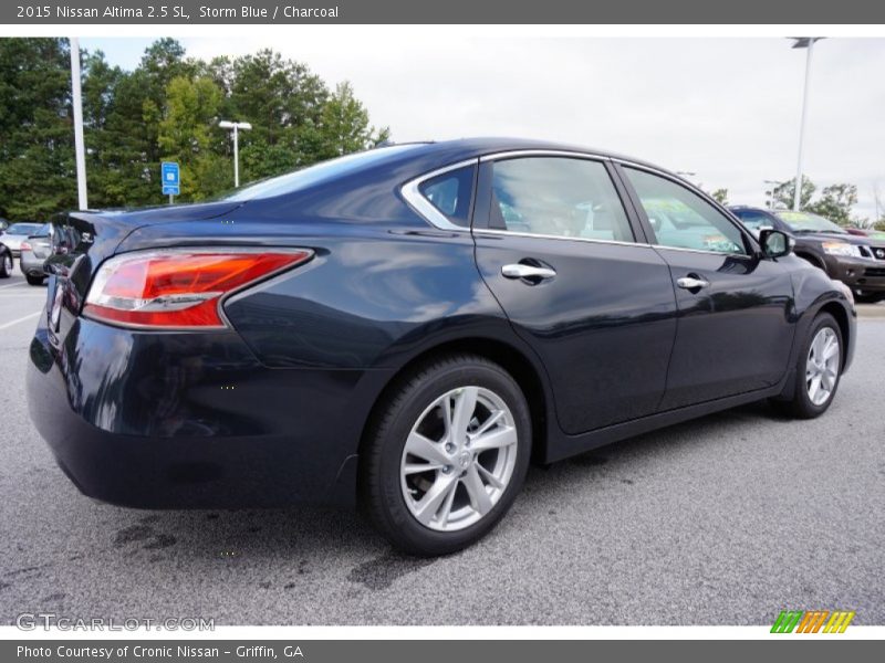 Storm Blue / Charcoal 2015 Nissan Altima 2.5 SL