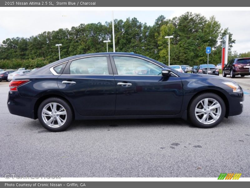 Storm Blue / Charcoal 2015 Nissan Altima 2.5 SL
