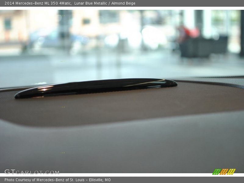 Lunar Blue Metallic / Almond Beige 2014 Mercedes-Benz ML 350 4Matic