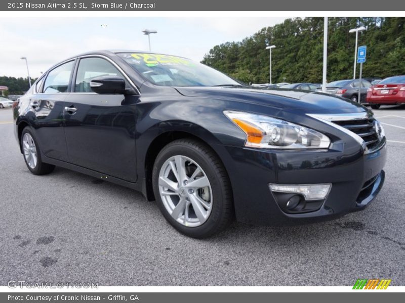 Storm Blue / Charcoal 2015 Nissan Altima 2.5 SL