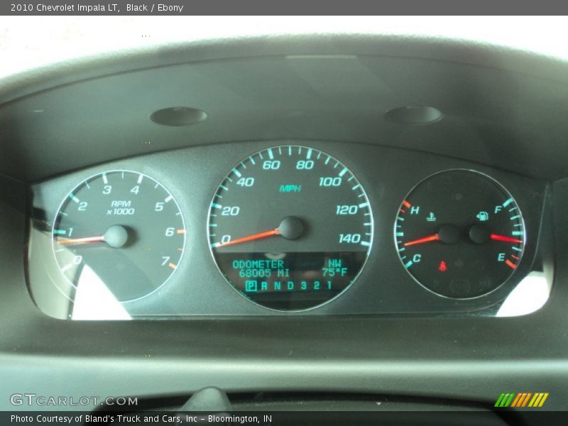 Black / Ebony 2010 Chevrolet Impala LT