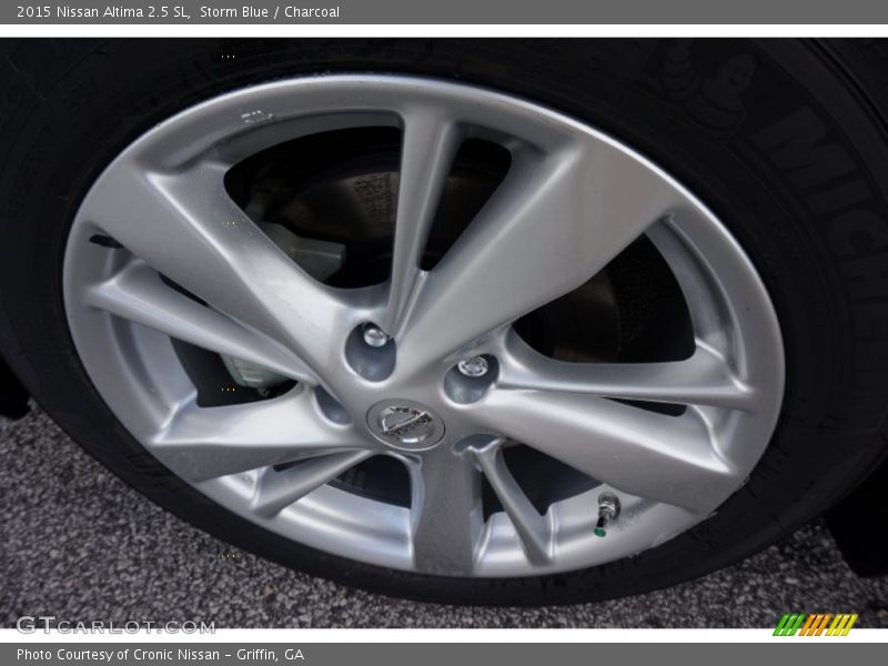 Storm Blue / Charcoal 2015 Nissan Altima 2.5 SL