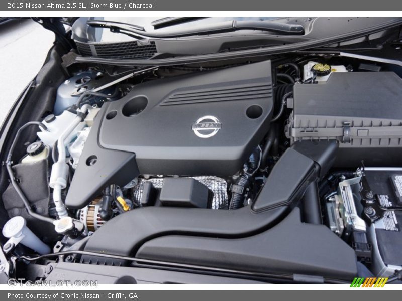 Storm Blue / Charcoal 2015 Nissan Altima 2.5 SL