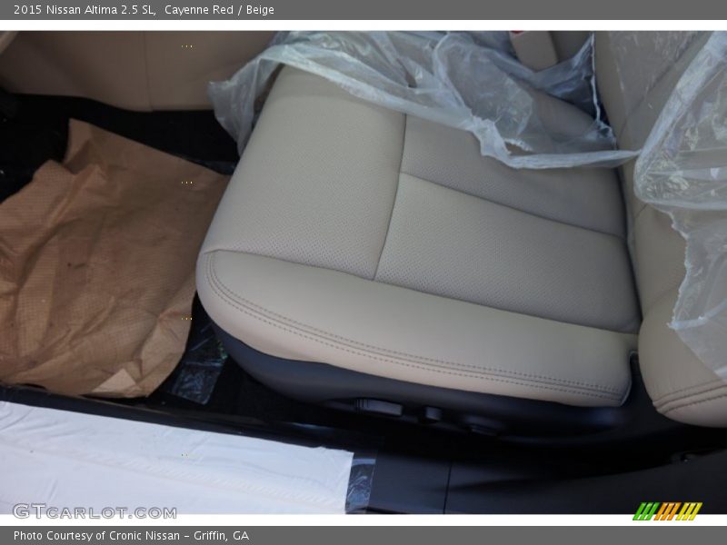 Cayenne Red / Beige 2015 Nissan Altima 2.5 SL