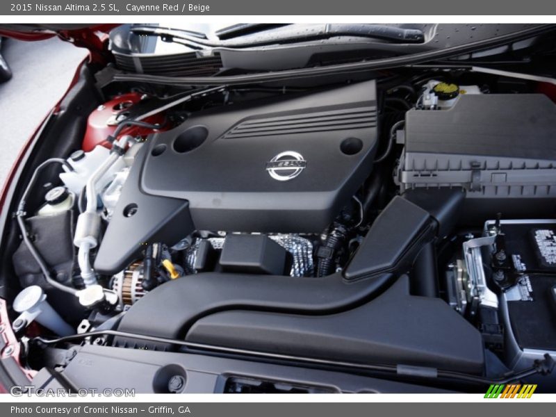 Cayenne Red / Beige 2015 Nissan Altima 2.5 SL