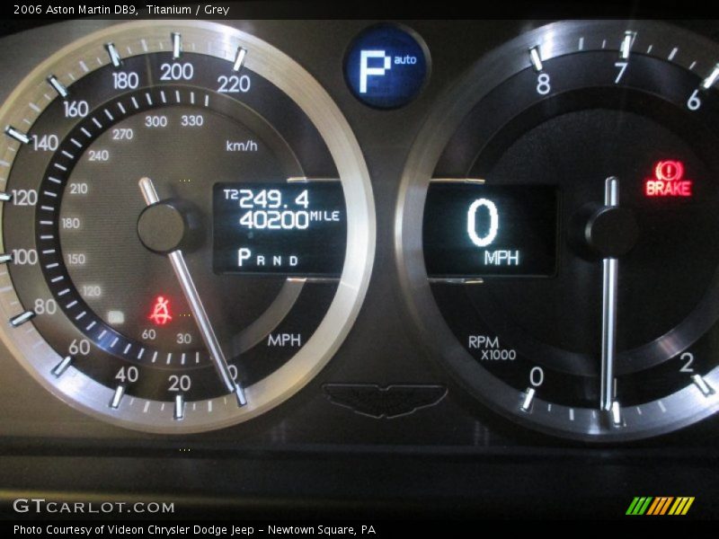 Titanium / Grey 2006 Aston Martin DB9