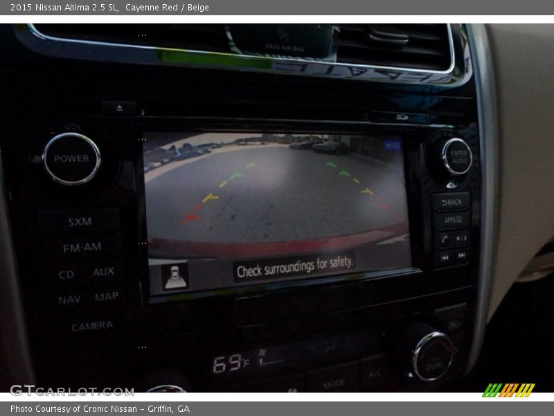 Cayenne Red / Beige 2015 Nissan Altima 2.5 SL