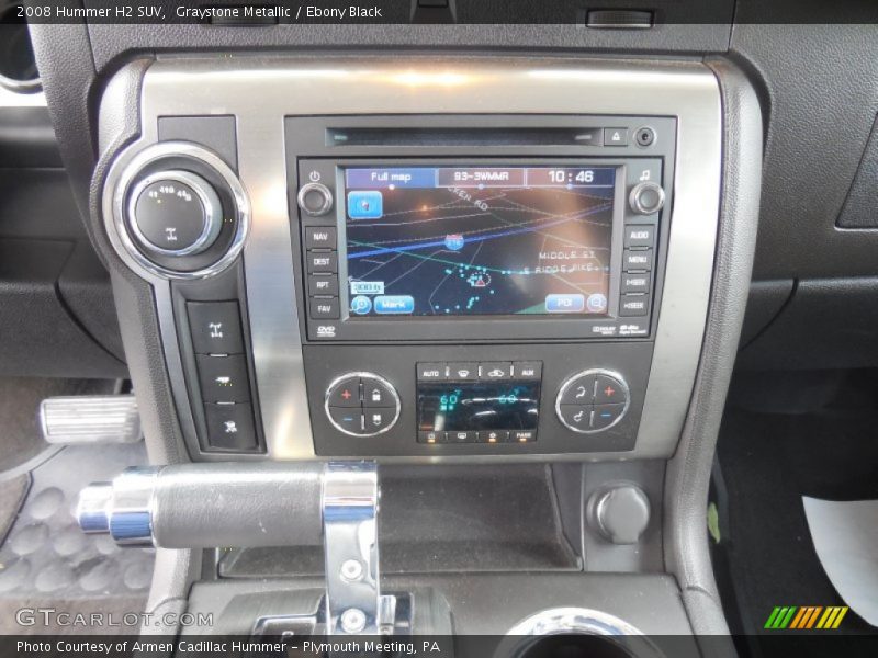 Navigation of 2008 H2 SUV