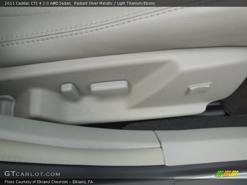 Radiant Silver Metallic / Light Titanium/Ebony 2011 Cadillac CTS 4 3.0 AWD Sedan