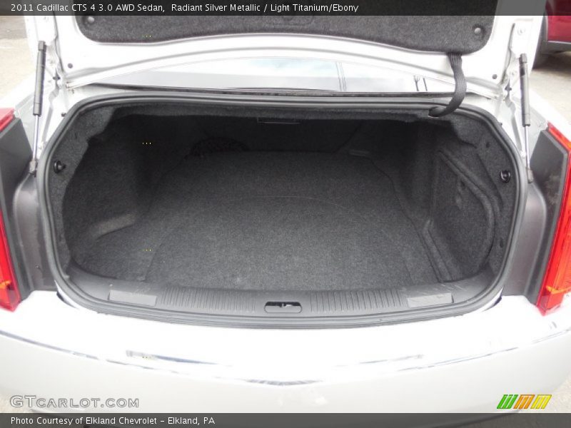 Radiant Silver Metallic / Light Titanium/Ebony 2011 Cadillac CTS 4 3.0 AWD Sedan