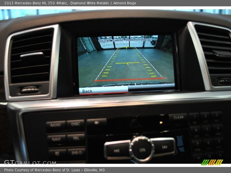 Diamond White Metallic / Almond Beige 2013 Mercedes-Benz ML 350 4Matic