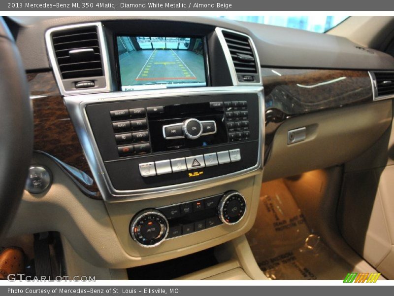 Diamond White Metallic / Almond Beige 2013 Mercedes-Benz ML 350 4Matic