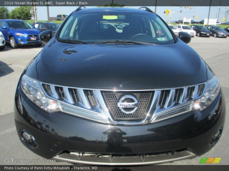 Super Black / Black 2010 Nissan Murano SL AWD