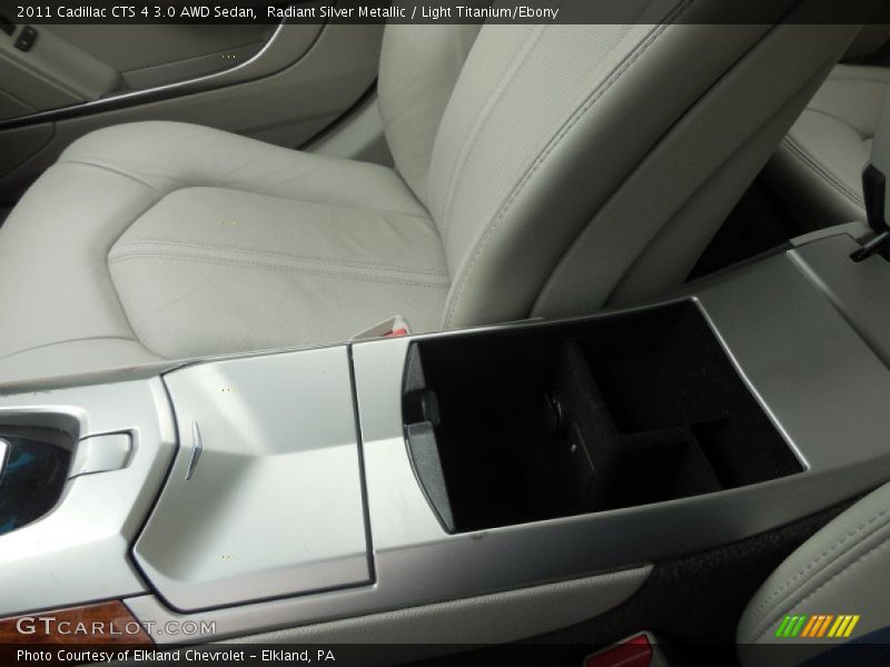 Radiant Silver Metallic / Light Titanium/Ebony 2011 Cadillac CTS 4 3.0 AWD Sedan