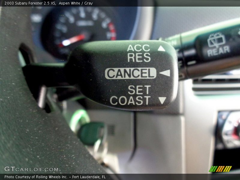 Aspen White / Gray 2003 Subaru Forester 2.5 XS