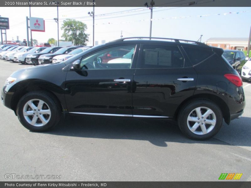 Super Black / Black 2010 Nissan Murano SL AWD