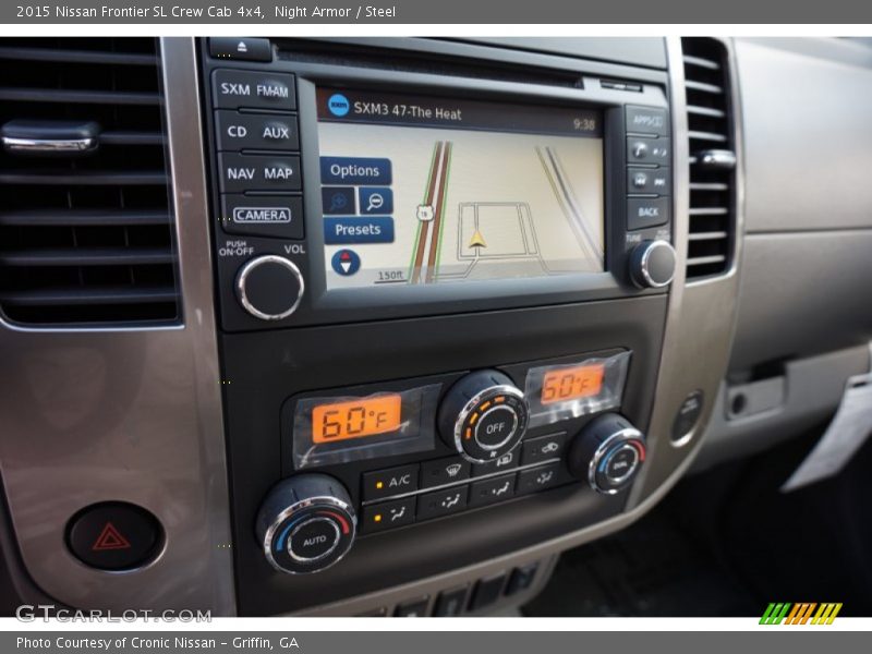 Navigation of 2015 Frontier SL Crew Cab 4x4