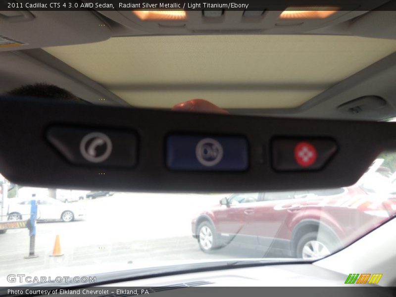 Radiant Silver Metallic / Light Titanium/Ebony 2011 Cadillac CTS 4 3.0 AWD Sedan