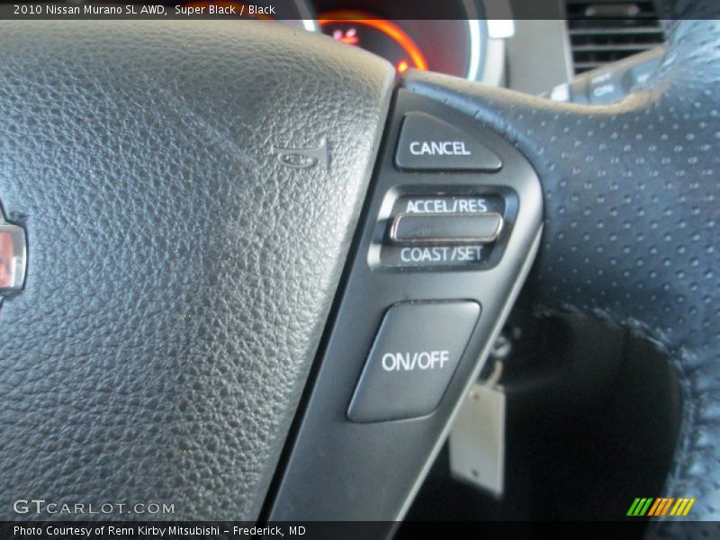 Super Black / Black 2010 Nissan Murano SL AWD