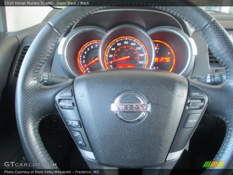 Super Black / Black 2010 Nissan Murano SL AWD