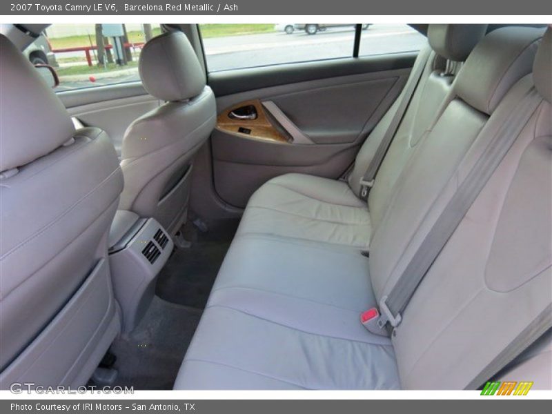 Barcelona Red Metallic / Ash 2007 Toyota Camry LE V6