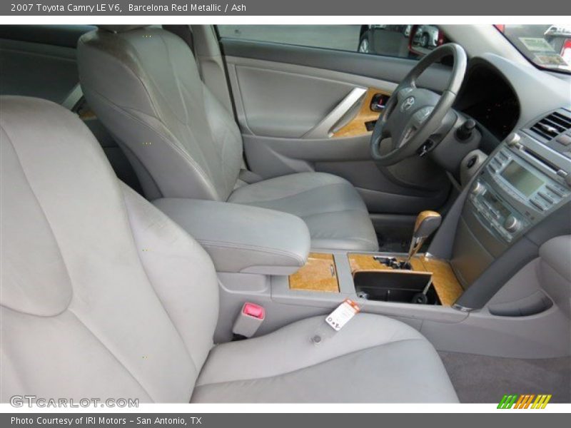 Barcelona Red Metallic / Ash 2007 Toyota Camry LE V6