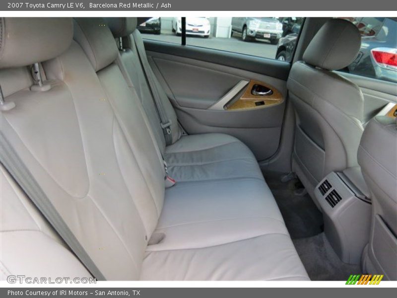 Barcelona Red Metallic / Ash 2007 Toyota Camry LE V6