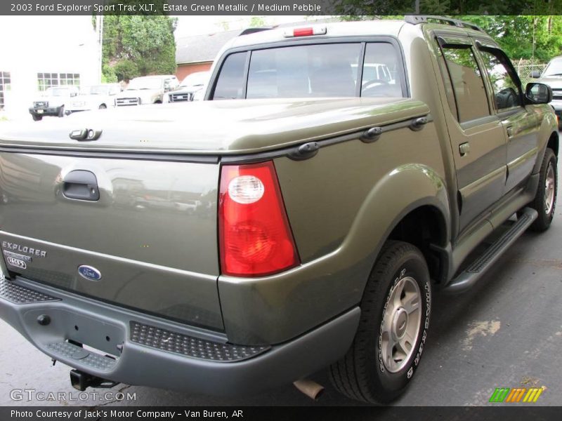 Estate Green Metallic / Medium Pebble 2003 Ford Explorer Sport Trac XLT