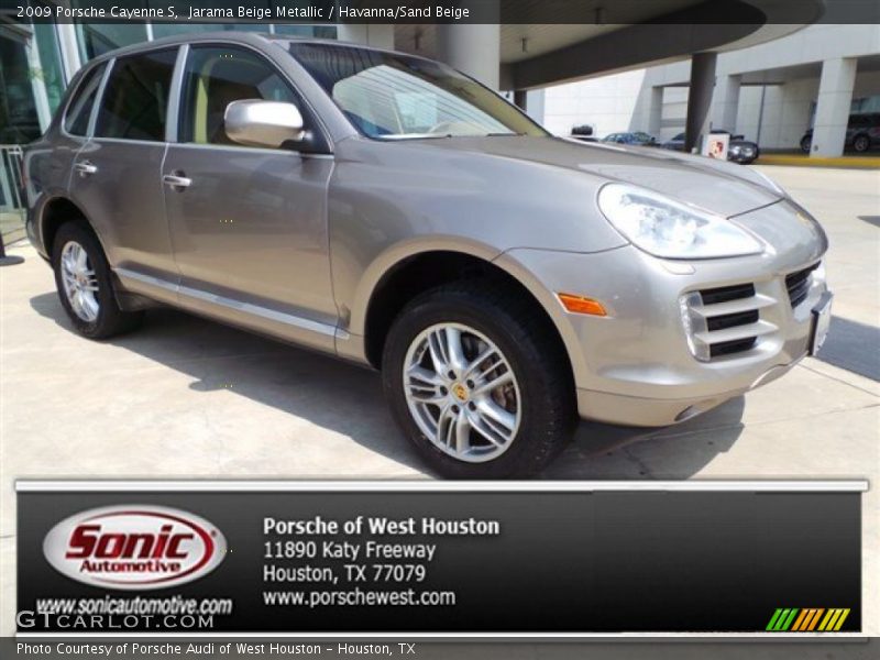 Jarama Beige Metallic / Havanna/Sand Beige 2009 Porsche Cayenne S