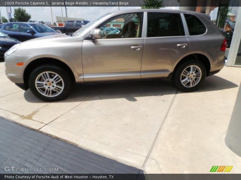 Jarama Beige Metallic / Havanna/Sand Beige 2009 Porsche Cayenne S