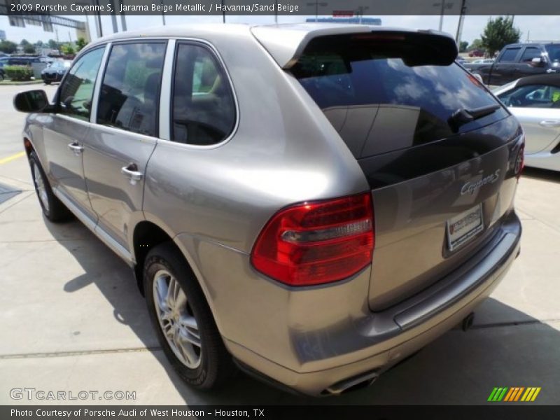 Jarama Beige Metallic / Havanna/Sand Beige 2009 Porsche Cayenne S