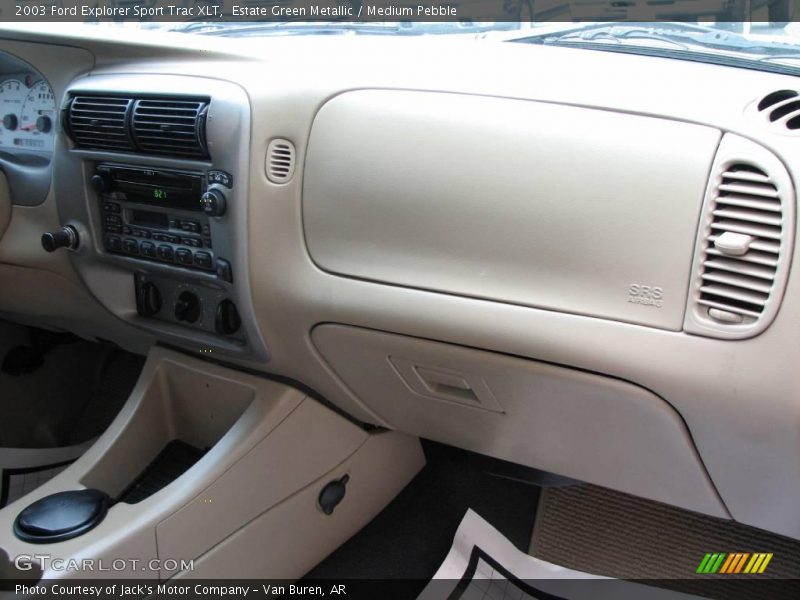 Estate Green Metallic / Medium Pebble 2003 Ford Explorer Sport Trac XLT