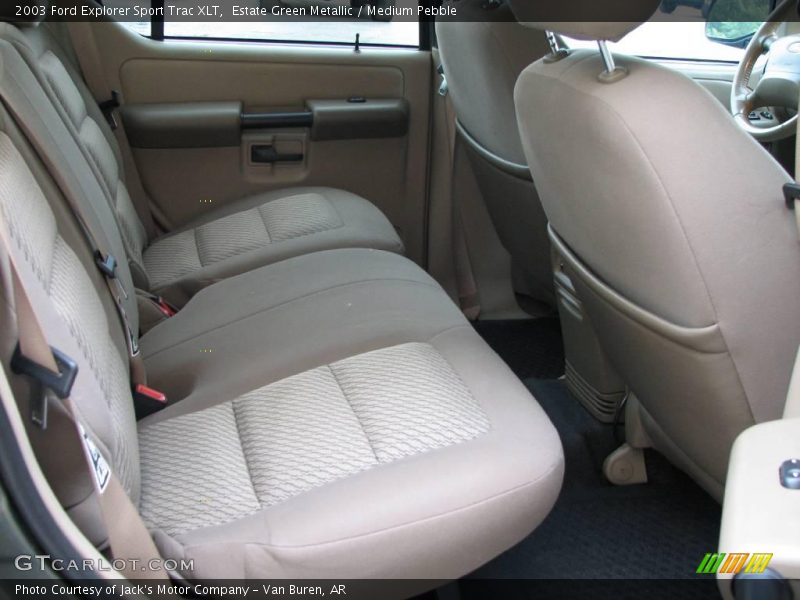 Estate Green Metallic / Medium Pebble 2003 Ford Explorer Sport Trac XLT