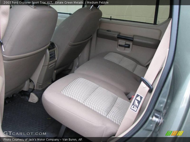 Estate Green Metallic / Medium Pebble 2003 Ford Explorer Sport Trac XLT