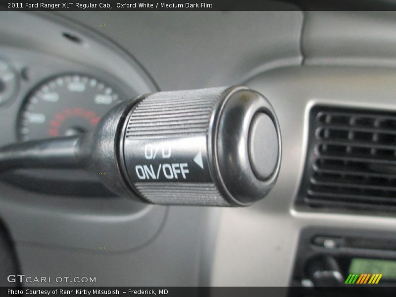 Oxford White / Medium Dark Flint 2011 Ford Ranger XLT Regular Cab