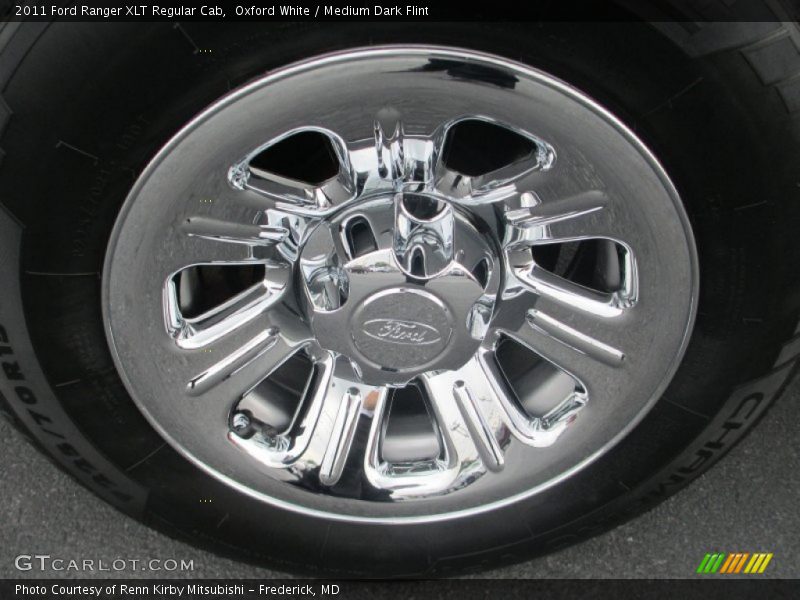 Oxford White / Medium Dark Flint 2011 Ford Ranger XLT Regular Cab