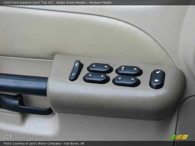 Estate Green Metallic / Medium Pebble 2003 Ford Explorer Sport Trac XLT