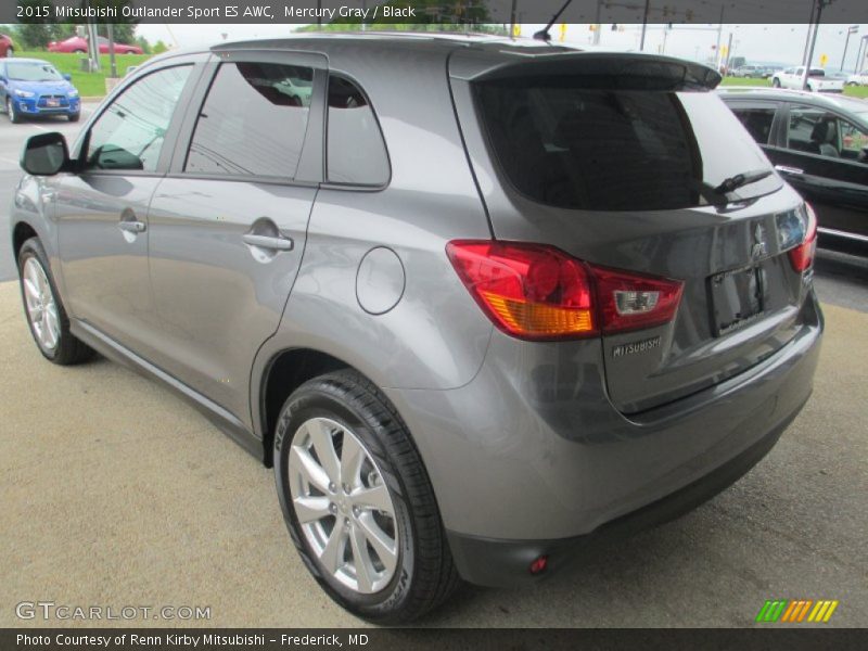 Mercury Gray / Black 2015 Mitsubishi Outlander Sport ES AWC