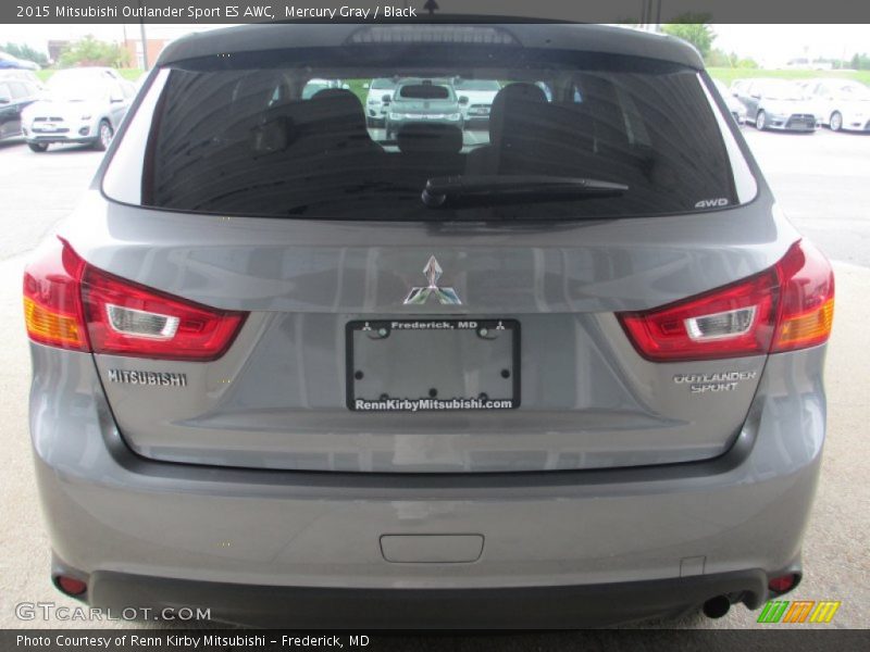 Mercury Gray / Black 2015 Mitsubishi Outlander Sport ES AWC