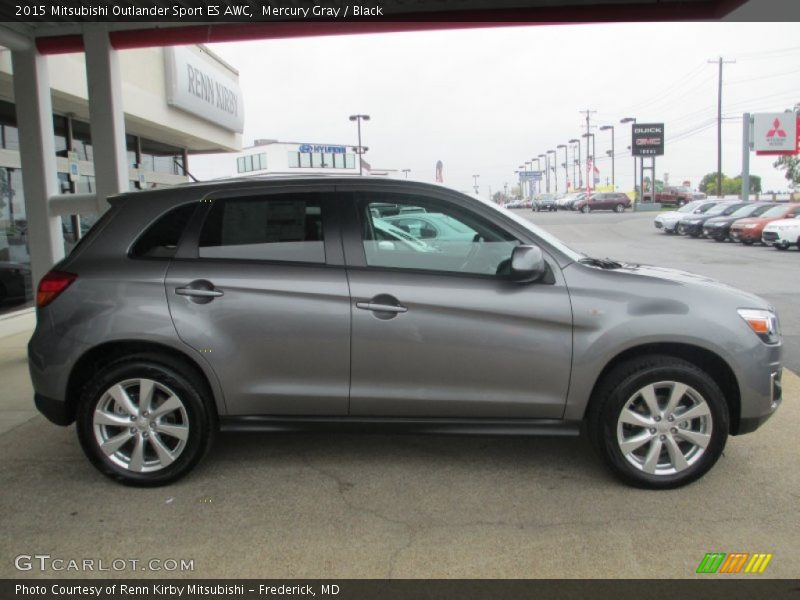 Mercury Gray / Black 2015 Mitsubishi Outlander Sport ES AWC