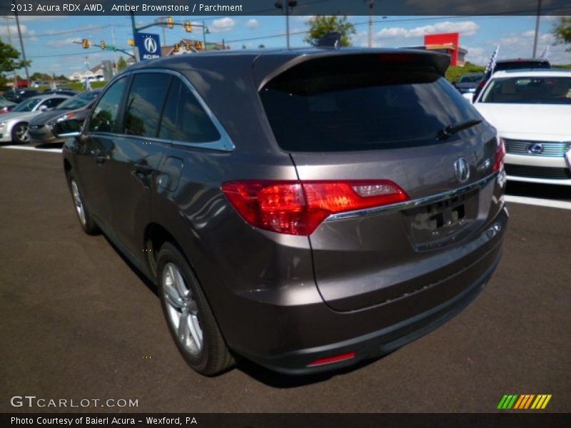 Amber Brownstone / Parchment 2013 Acura RDX AWD