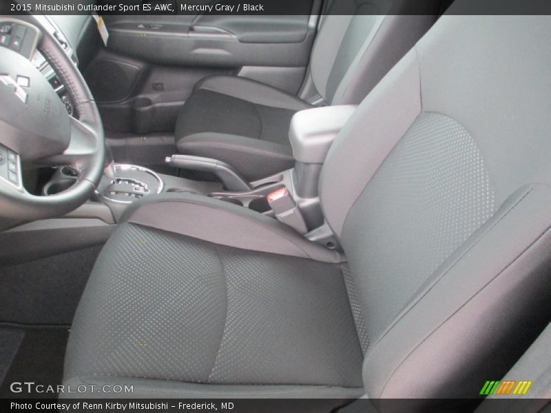 Mercury Gray / Black 2015 Mitsubishi Outlander Sport ES AWC