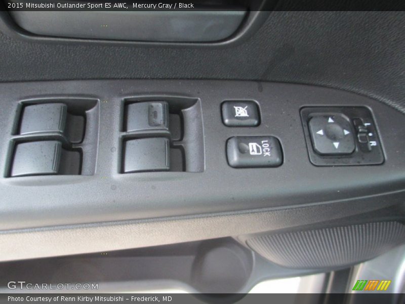 Mercury Gray / Black 2015 Mitsubishi Outlander Sport ES AWC