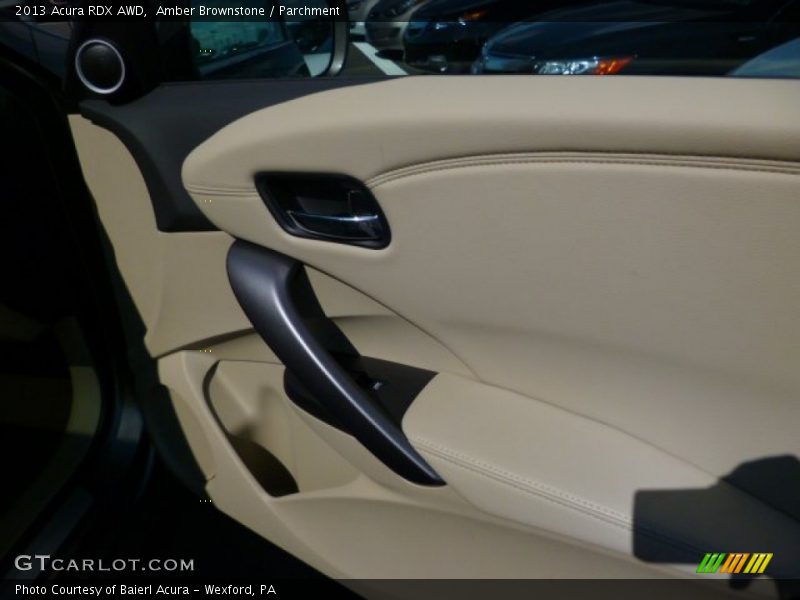 Amber Brownstone / Parchment 2013 Acura RDX AWD