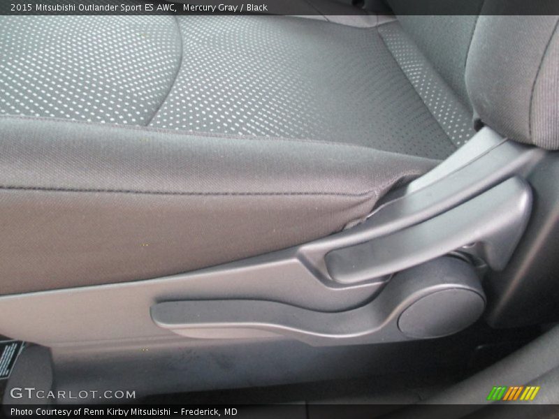 Mercury Gray / Black 2015 Mitsubishi Outlander Sport ES AWC