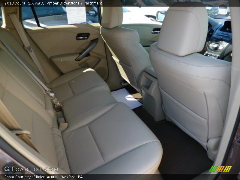 Amber Brownstone / Parchment 2013 Acura RDX AWD
