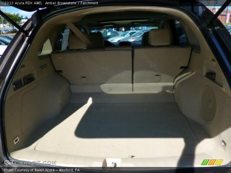 Amber Brownstone / Parchment 2013 Acura RDX AWD