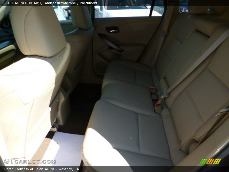 Amber Brownstone / Parchment 2013 Acura RDX AWD