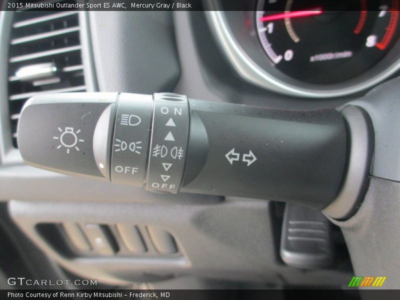 Mercury Gray / Black 2015 Mitsubishi Outlander Sport ES AWC
